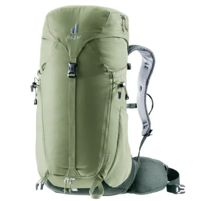 Mugursoma DEUTER Trail 30 I — 30 L dienas pārgājienu mugursoma, grove/ivy