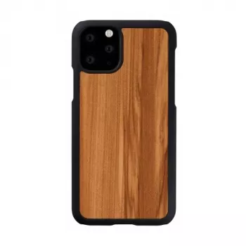 Viedtālruņa maciņš man and wood iPhone 11 Pro — kapučīno melns apdare