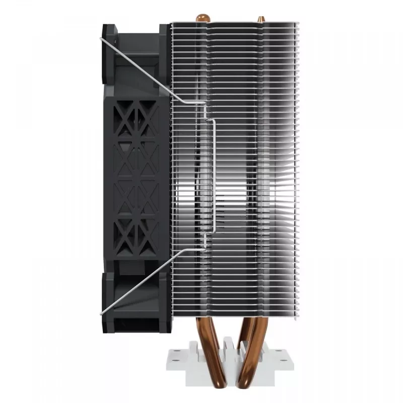 Dzesētājs SAVIO SAVGCOFROSTX2 120 mm Melns, 2 siltuma caurules, 800–1800 RPM, 4-pin