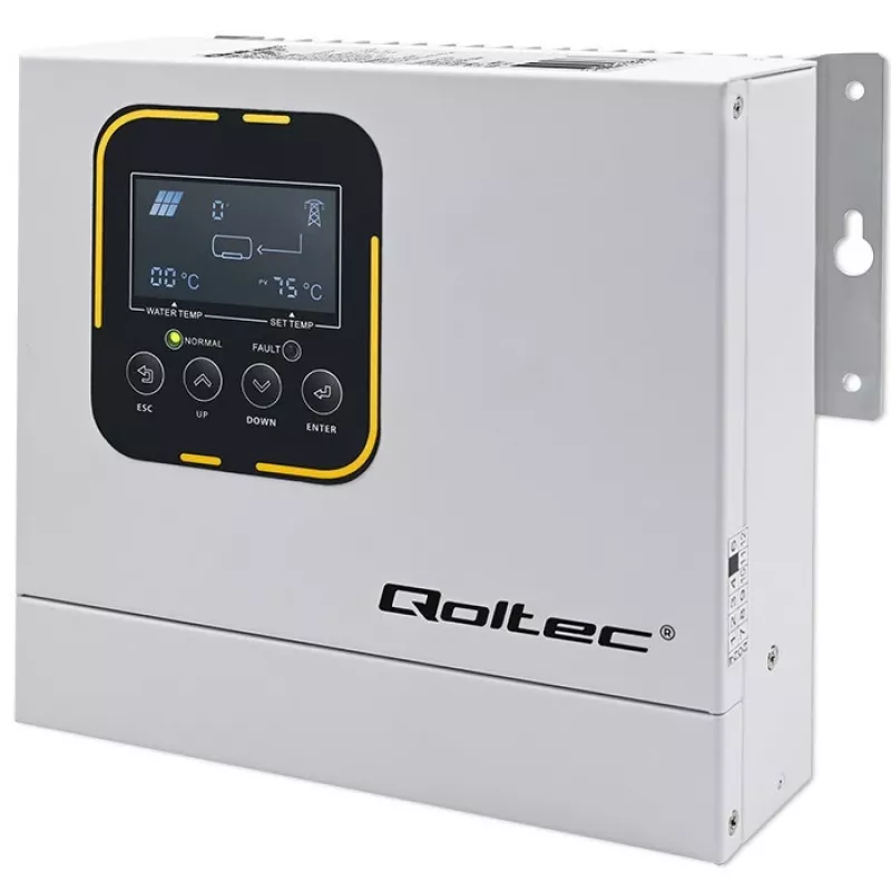 Invertors QOLTEC ECO Solar Boost 4kW MPPT LCD, 4 kW izeja, MPPT kontrolleris, LCD displejs
