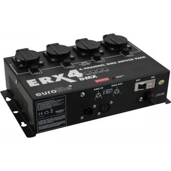 DMX slēdžu bloks EUROLITE ERX-4 4-kanālu 16A