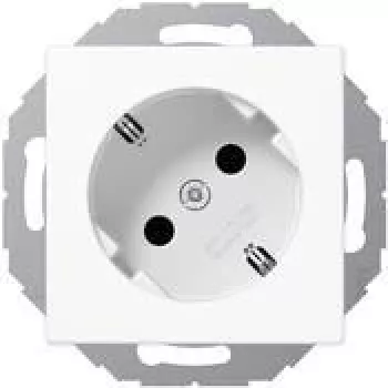Jung SCHUKO kontaktligzda 16A 250V 45° A 520-45 KI WW (A520-45KIWW)