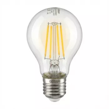 Osram LED Classic A40 Filament 3.4W 827 E27 Caurspīdīgs Dimējams LED Spuldze