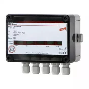 DEHN pārsprieguma aizsargs DEHNcube DCUYPV SCI1000 2MPP līdz 1000VDC (900920)