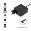 Qoltec 51745 tīkla adapteris/invertors iekštelpām 65 W Melns