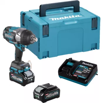 Bezvada triecienuzgriežņu atslēga TW001GM201 XGT, 40V, zila/melna, 2x Li-Ion XGT akumulators 4Ah, somā