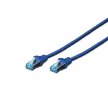 Tīkla kabelis Digitus CAT 5e SF/UTP RJ-45 Cat5e 1m Zils