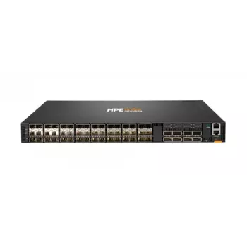 HPE Aruba 8325-48Y8C - Slēdzis - L3 - pārvaldāms - 48 x 10/25 Gigabit SFP+/SFP28 + 8 x 40/100 Gigabit QSFP+/QSFP28 - gaisa plūsma no aizmugures uz priekšu - montāžai statīvā