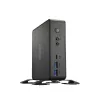 Shuttle XPC Nano PC NC40U, Intel Celeron 7305U, 1x HDMI, 1x DP, 1x USB-C/DP, 6x USB 3.2, 1x 2.5 collu slots, 2x M.2, 1x LAN, RAID, 24/7 nepārtraukta darbība, iesk. VESA un statīvs