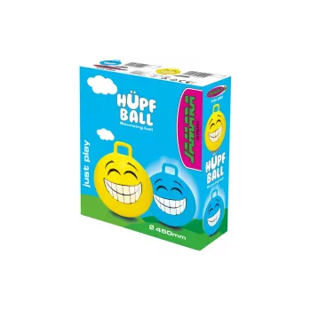 Lēkšanas bumba Jamara Hop Ball Smile, dzeltena, no 1 gada
