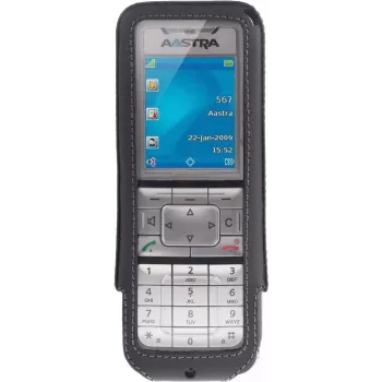 JT Berlin Īstas ādas jostas maciņš Turnline | Aastra/Mitel 610/612 sērija | melns | vairumā | 12002