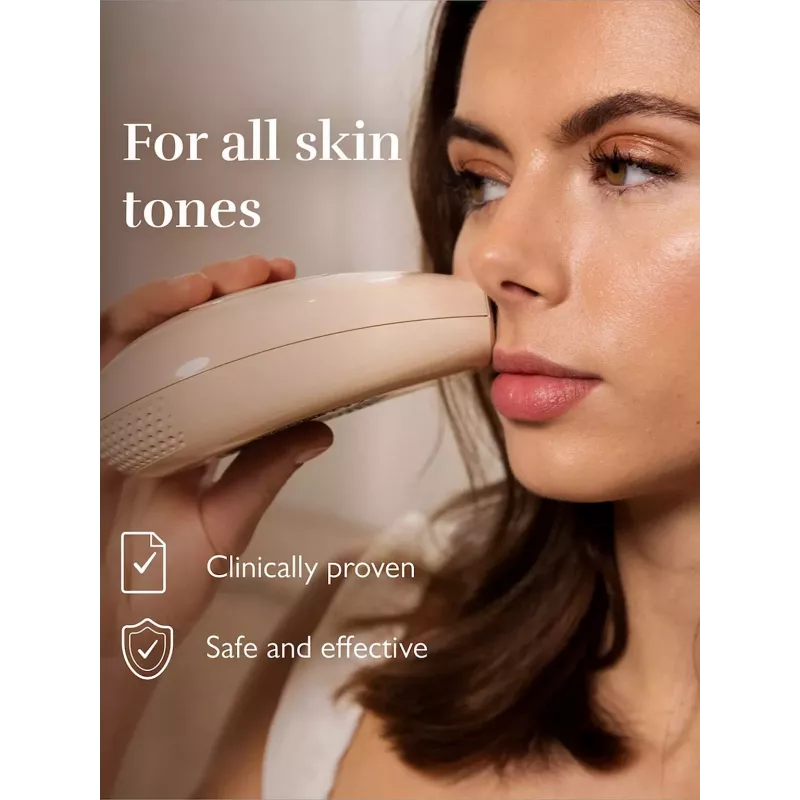 Epilators Silk'n IPL Infinity Fast 600k zibšņu, ādas toņa sensors, bēšs