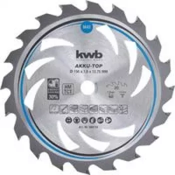 Ripzāģa disks KWB 584154 15,6 cm