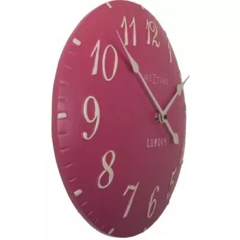 NeXtime klok 3084rz London Arabic, Ø34.5 cm, sienas, rozā/balta