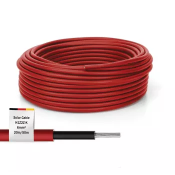Kabelis Digitus DK-SCIC6R-0500 50m 6mm² sarkans PV kabelis 1500V DC