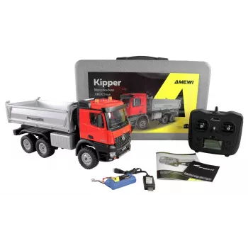 Amewi 22684 Ar vadības pulti izkraušanas kravas auto 1:14 Elektromotors Li-Ion 2500mAh