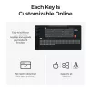 Mehāniskā tastatūra Keychron Q6 Max QMK VIA ar Gateron Jupiter slēdžiem, pilna izmēra izkārtojums