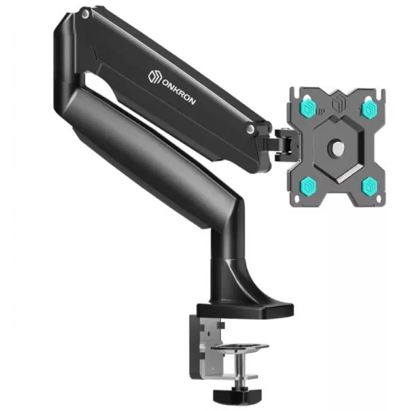 ONKRON G100-B galda stiprinājums monitoriem, melns