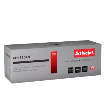 Activejet ATH-310AN Toner (aizstāj Canon, HP 126A CRG-729B, CE310A; Premium; 1200 lpp; melns)