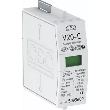Augšējā daļa pārsprieguma aizsardzības modulim 220V V20-C (5099609)