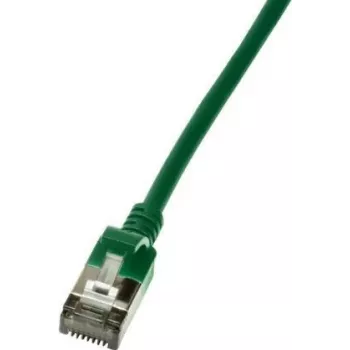 LogiLink Slim U/FTP tīkla kabelis 5 m Cat6a U/FTP (STP) Zaļš (CQ9065S)
