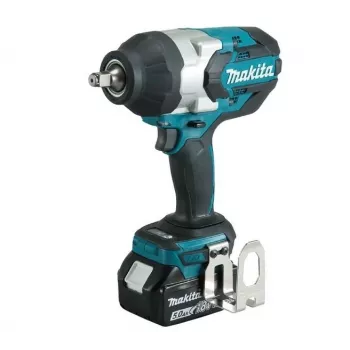 Bezvada triecienuzgriežņu atslēga Makita DTW1002RTJ 18V LXT komplektā