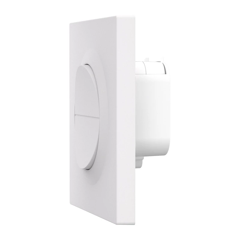 Divkanālu ZigBee sienas slēdzis Sonoff MINI-ZB2GSL-E — kompakts iekšsienas viedais slēdzis, divi releja kanāli, bez neitrālā vada