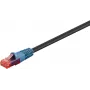 Goobay 94393 Ethernet Patch kabelis melns 30 m