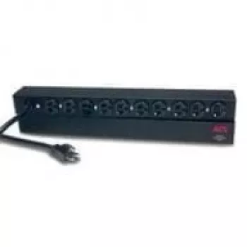 APC Rack PDU, Basic, 1U, 20A, 120V strāvas sadales bloks (PDU) Melns