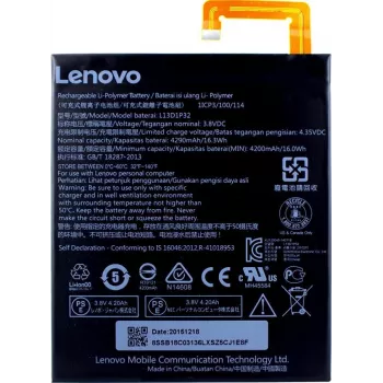 Uzlādējams klēpjdatora akumulators Lenovo L13D1P32 4200mAh