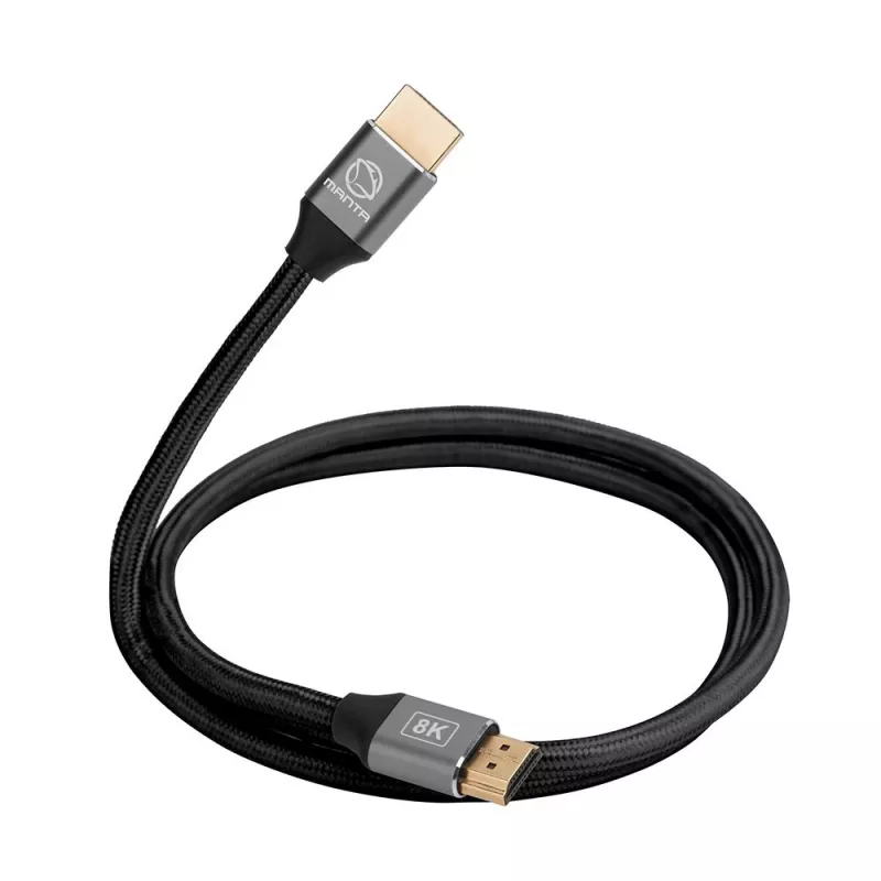 HDMI kabelis MANTA HDMI-3MC 3 m – atbalsta līdz 8K izšķirtspējai