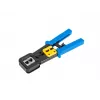 Krimpēšanas knaibles LANBERG NT-0204 RJ-45 savienotājiem, melni/zili, 272×110.5×30 mm, 140 g