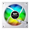 Dzesēšanas ventilators Darkflash DM20 Balts 120mm 3-pin PC korpusam un CPU dzesēšanai