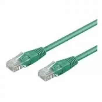Wentronic Goobay CAT 6 Patch Kabelis, U/UTP, Zaļš, 5 m - CCA Vara Maisījums (68420)