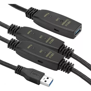 Pagarinātājs USB 3.0 AF – AM, 20m