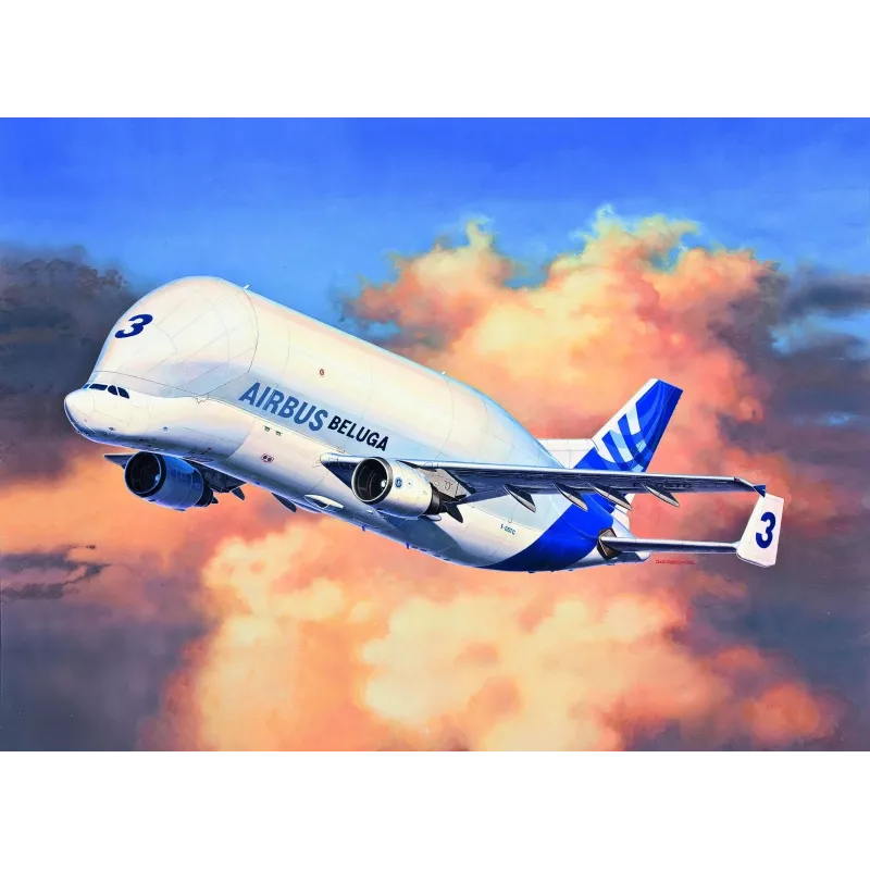Revell 1:144 Airbus A300-600ST Beluga Plastikas Modeļa Komplekts
