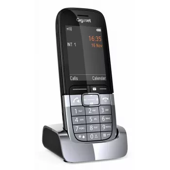 Gigaset SL850H Pro DECT bezvadu telefonarīkstes ar zvanītāja ID, titāna krāsa
