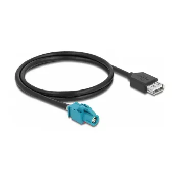 Kabelis HSD Z sievišķais uz USB 2.0 Type-A sievišķais 1 m DeLOCK 90502