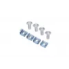Plaukta plaukts Extralink Shelf 1U 250mm Pelēks 19 collas