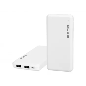 Pārnēsājams lādētājs BLOW PB10A 10000mAh (37Wh), 2x USB-A, 22.5W, Micro-USB