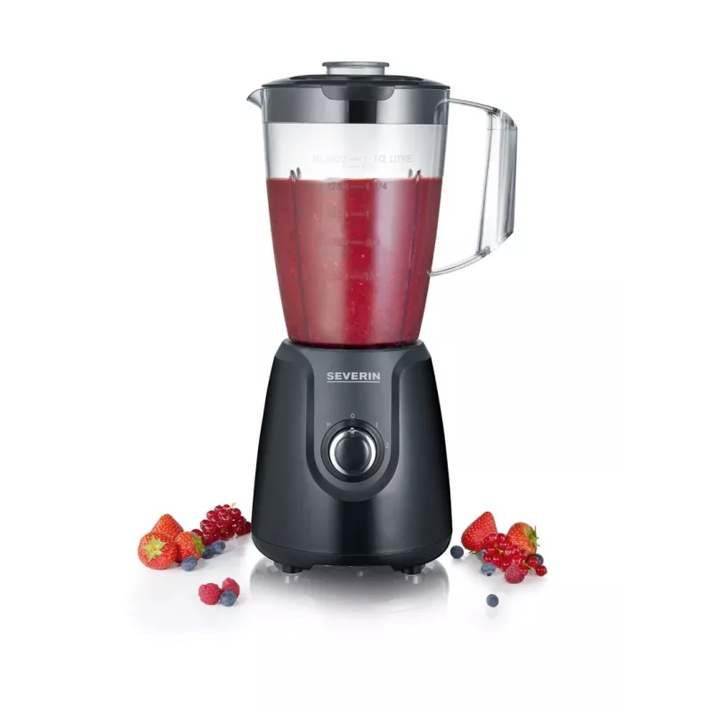 Severin SM 3707 blender 1.5 L galda blenderis 600 W Melns