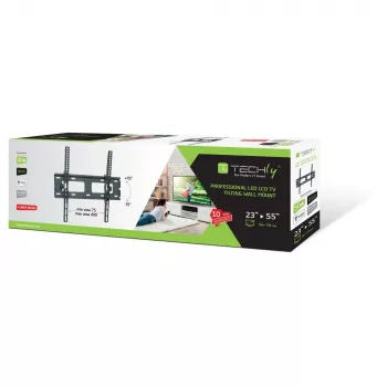 Techly ICA-PLB 131M sienas kronšteins LED LCD televizoriem 23-55 collas, slīpums
