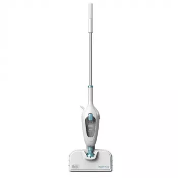 Tvaika tīrītājs Black & Decker FSMH13E10 — 1300 W, 120°C, 1.75 kg, 15 min darbība, 4.8 m vads, 9 piederumi