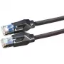 DTWYLER Patch kabelis Cat.6 Class E S/FTP CU 7702 flex LSOH Hirose TM21 melns 2m
