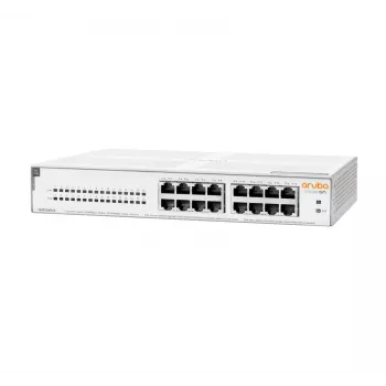 HPE Aruba Networking Aruba Instant On 1430 16G Class4 PoE 124W Nenodrošināts L2 Gigabit Ethernet (10/100/1000) Strāva caur Ethernet (PoE) 1U Balts