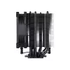 CPU gaisa dzesētājs Noctua NH-U9S chromax.black — 92 mm ventilators, 5 siltuma caurules, 12 V, SSO gultnis, LGA 2066 saderīgs