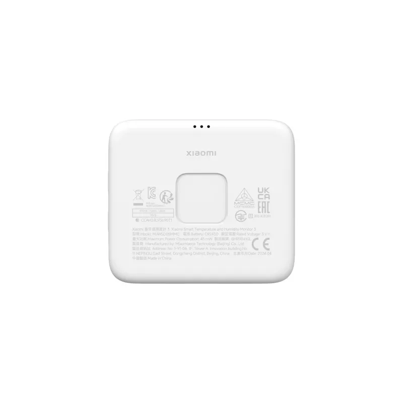 Iekštelpu temperatūras un mitruma sensors Xiaomi MJWSD05MMC brīvi stāvošs