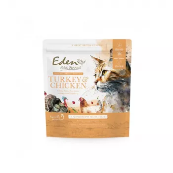 EDEN Tītars un Vista - sausā barība kaķiem - 1,5 kg