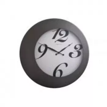 NeXtime Walter sienas pulkstenis 2947, Ø 45 cm, melns