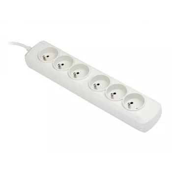 Pagrabezājs ActiveJet 6GNU - 3M - S, 6 ligzdas, 3 m kabelis, 230 V/50 Hz, 10 A, E tipa spraudnis